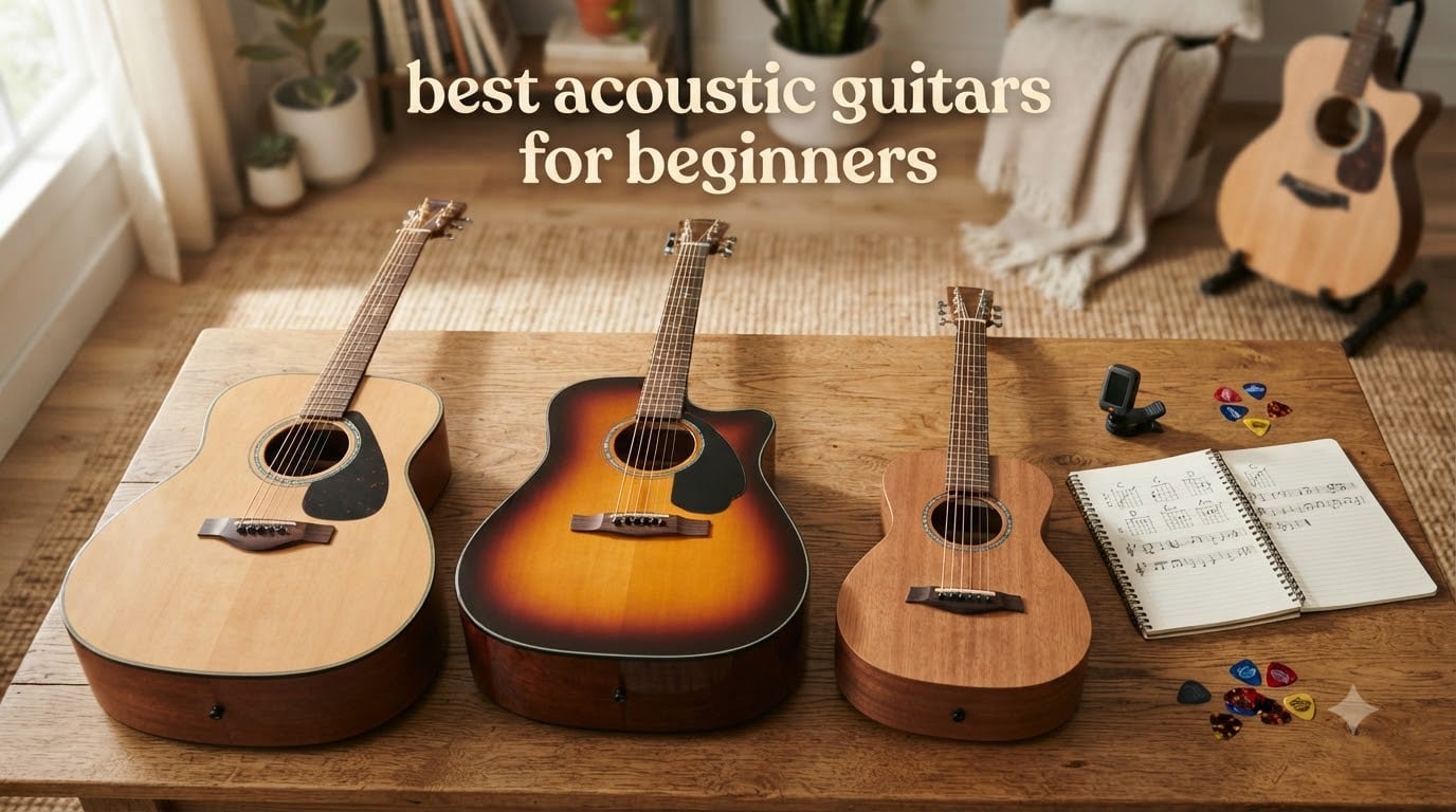 best acoustic guitars for beginners