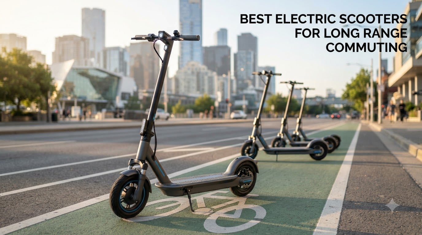 best electric scooters for long range commuting