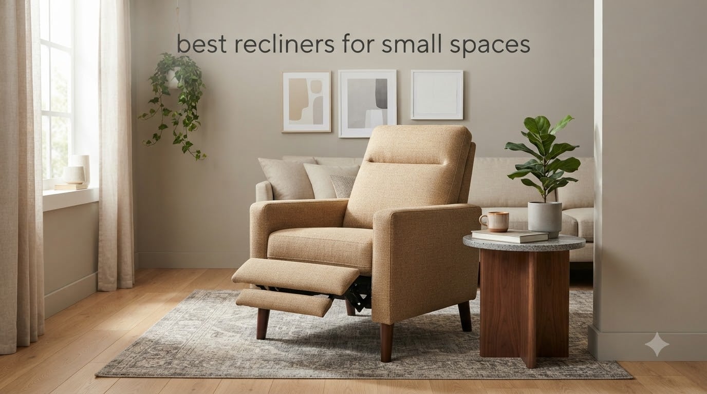 best recliners for small spaces