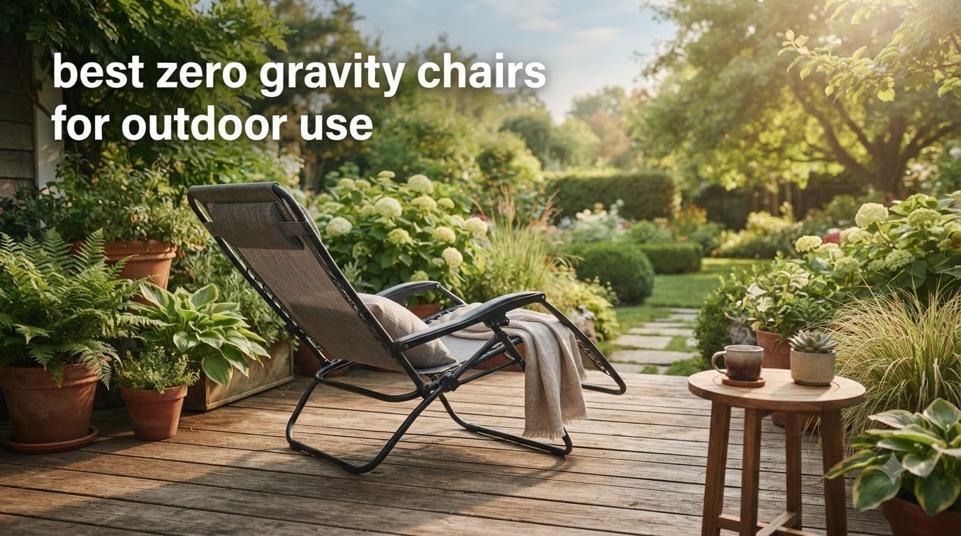 best zero gravity chairs for outdoor use