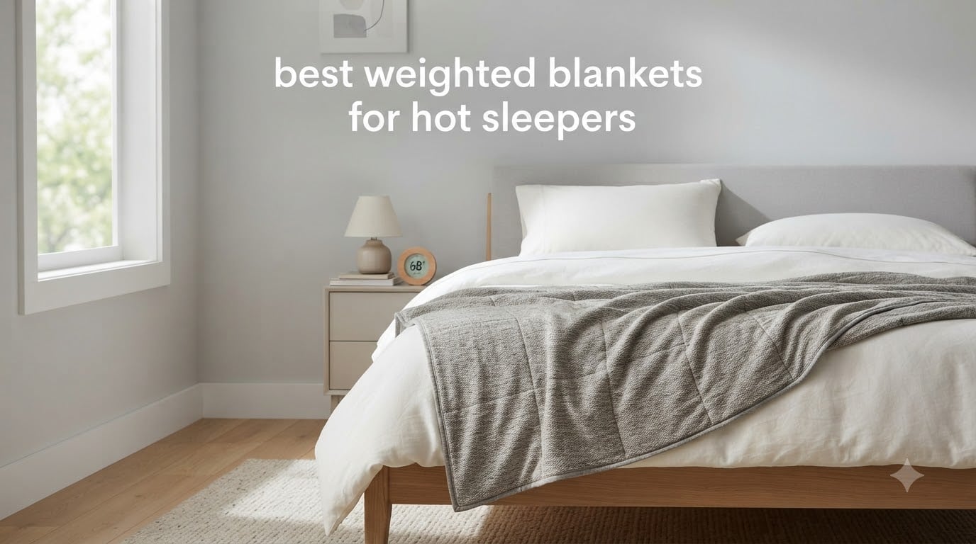 best weighted blankets for hot sleepers