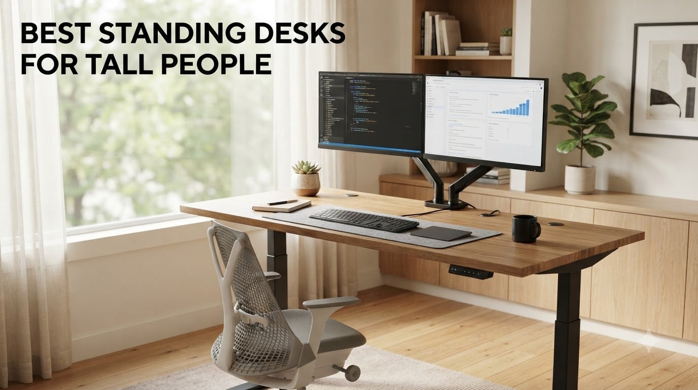 best standing desks for tall people