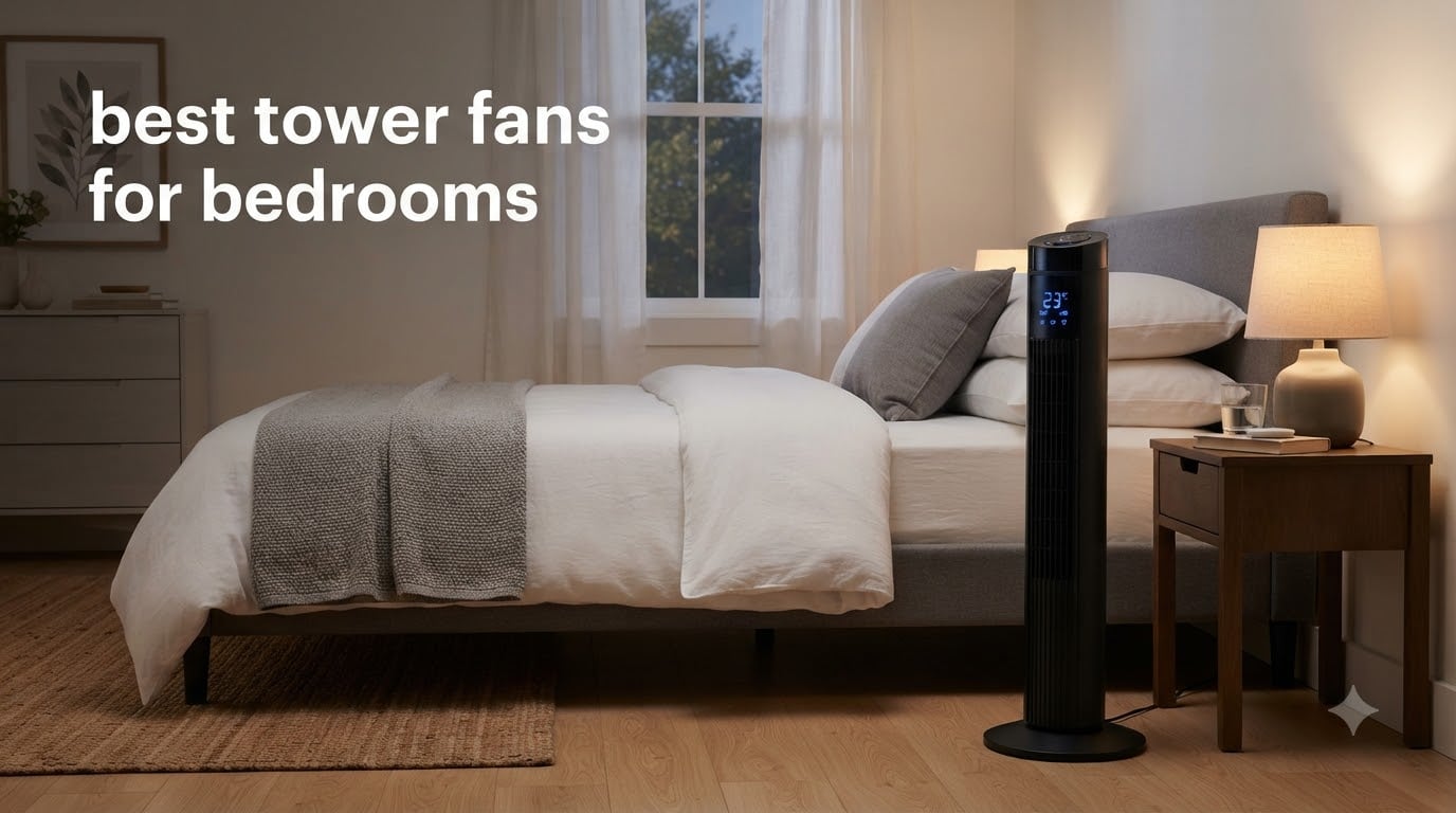 best tower fans for bedrooms