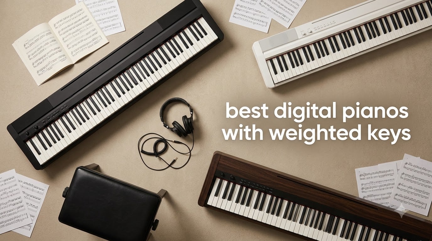 best digital pianos with weighted keys
