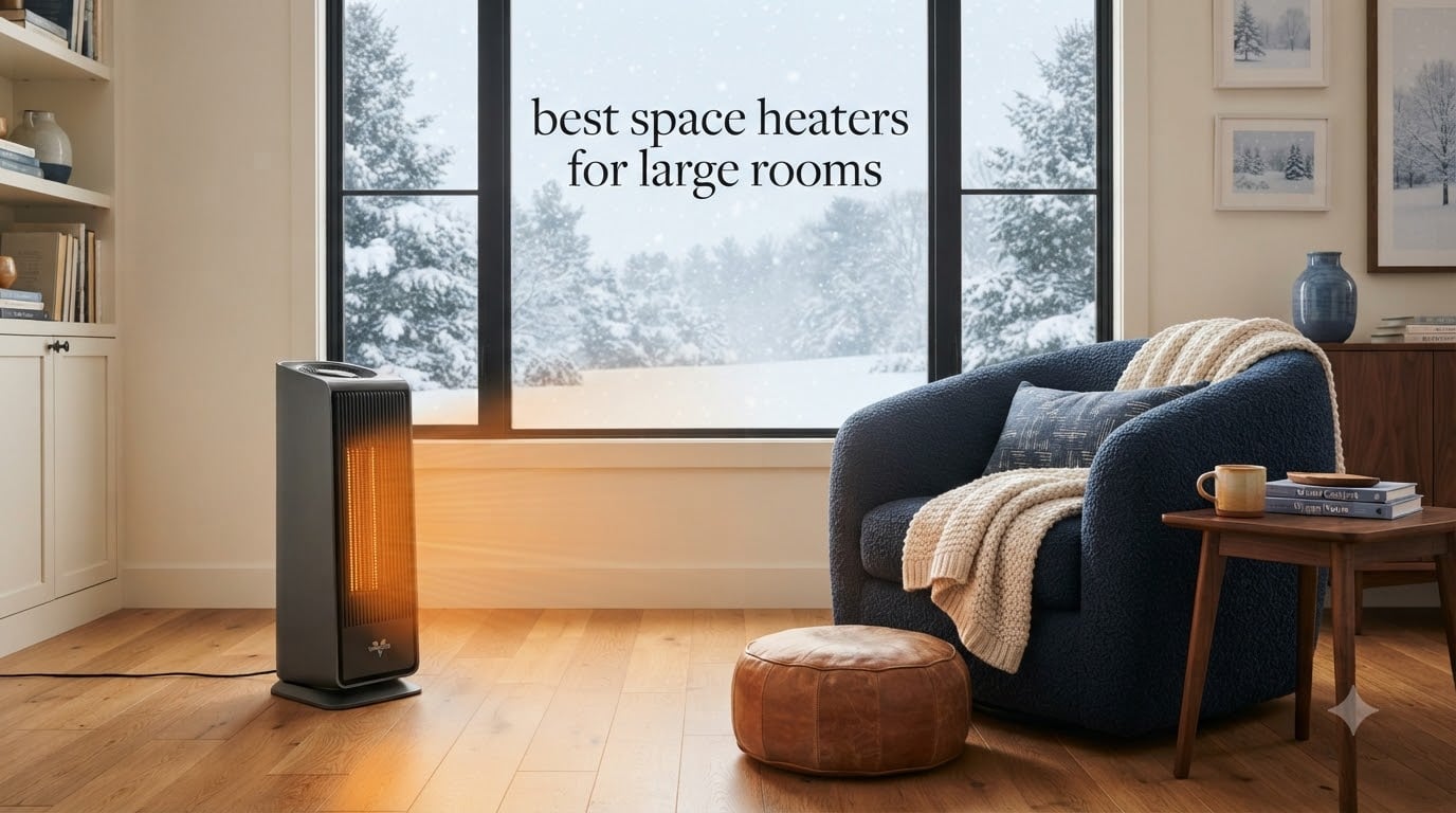 best space heaters for large rooms