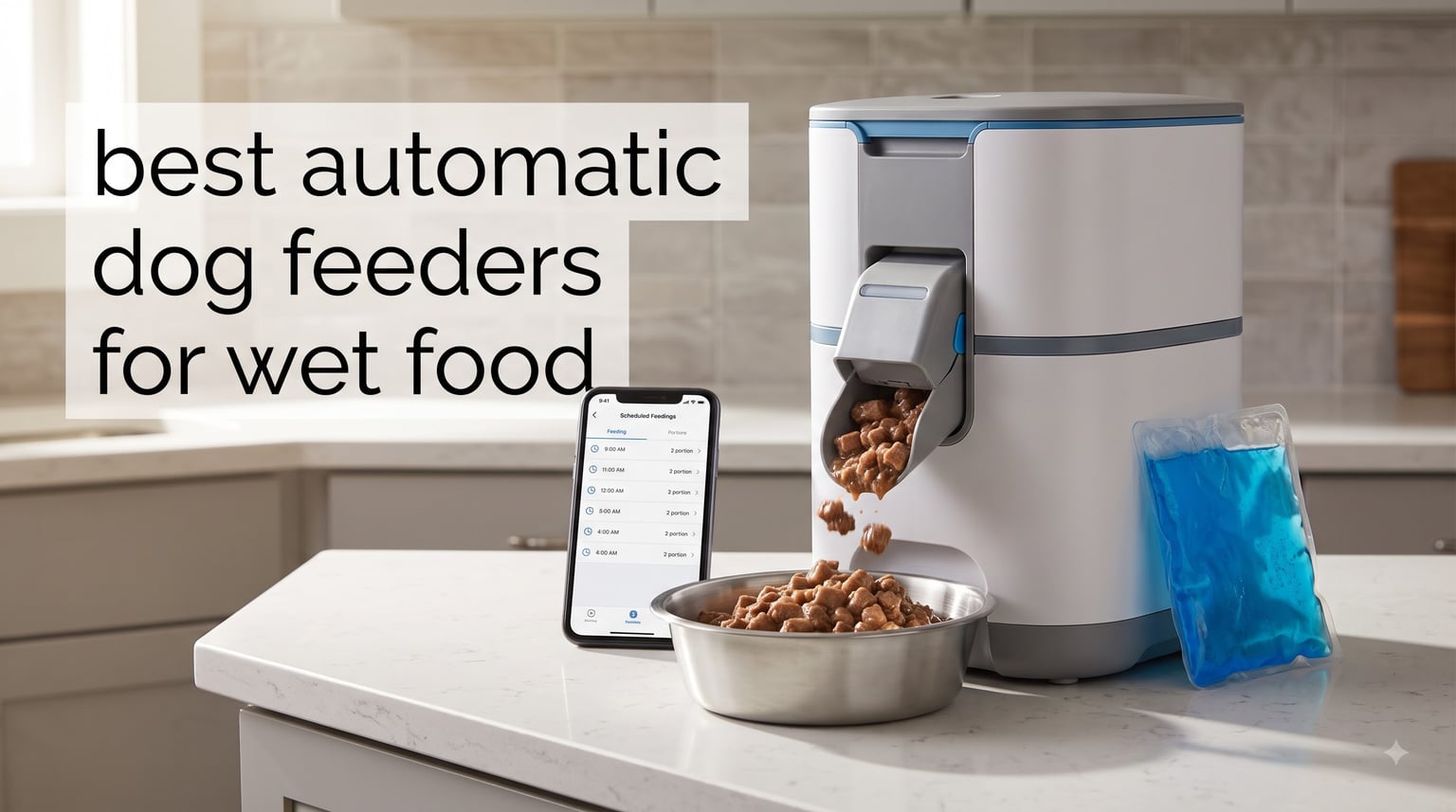 best automatic dog feeders for wet food