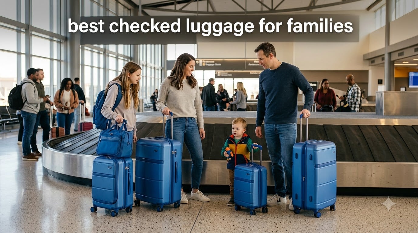 best checked luggage for families