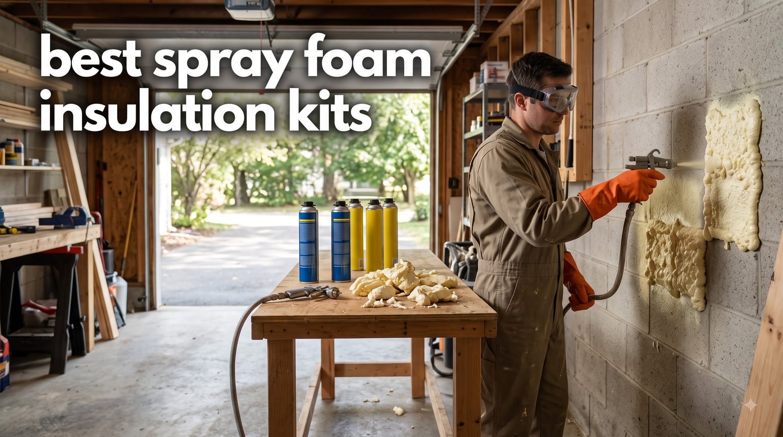 best spray foam insulation kits