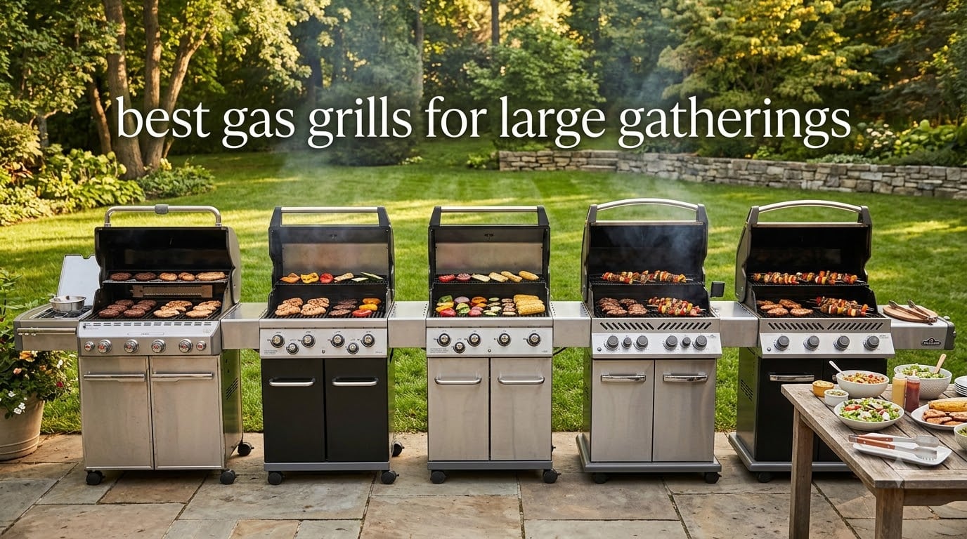 best gas grills for large gatherings