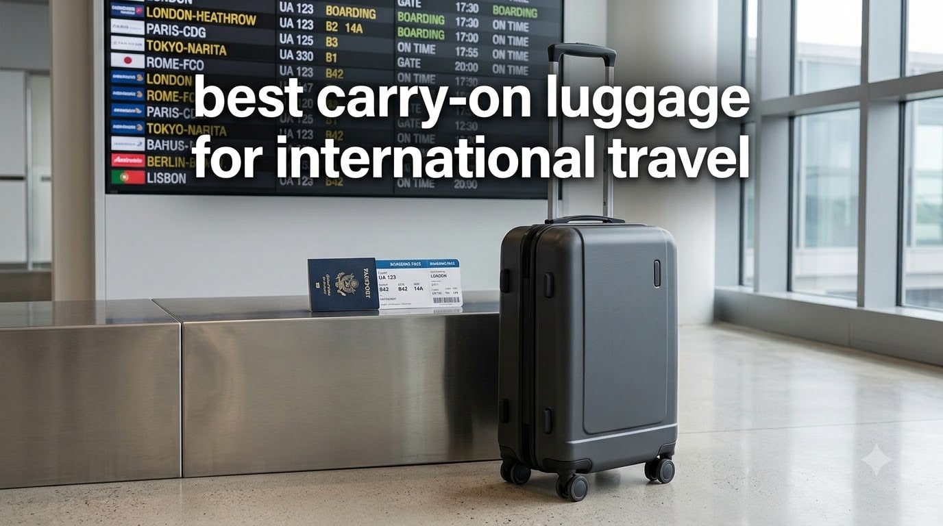 best carry on luggage for international travel