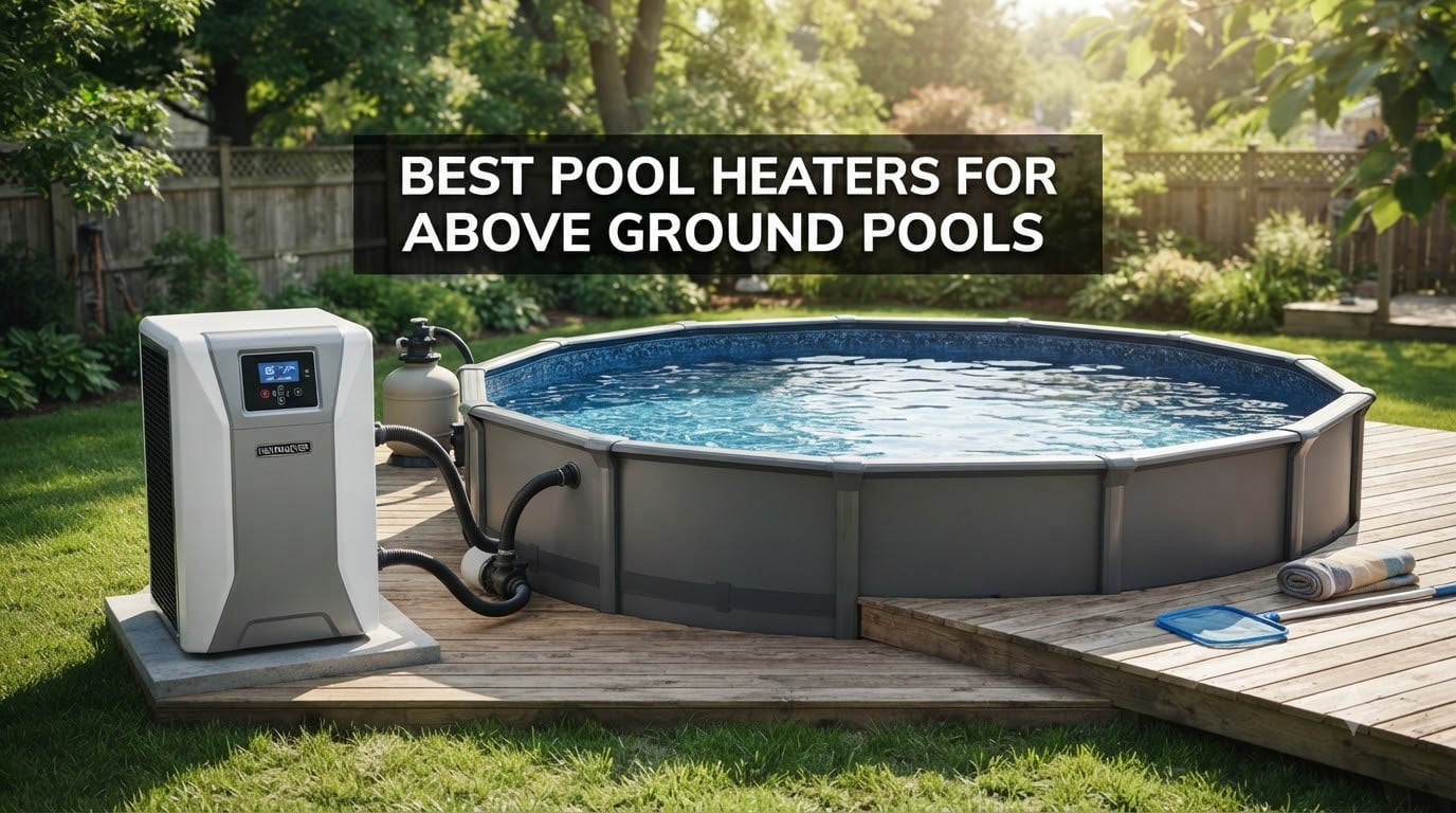 best pool heaters for above ground pools