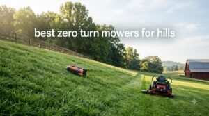 best zero turn mowers for hills