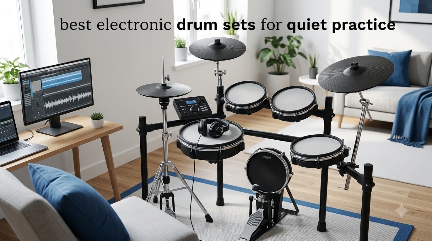 best electronic drum sets for quiet practice