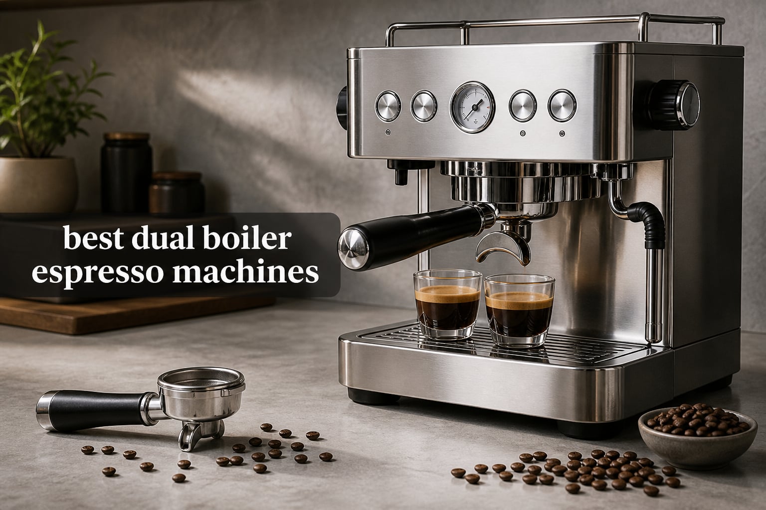 best dual boiler espresso machines