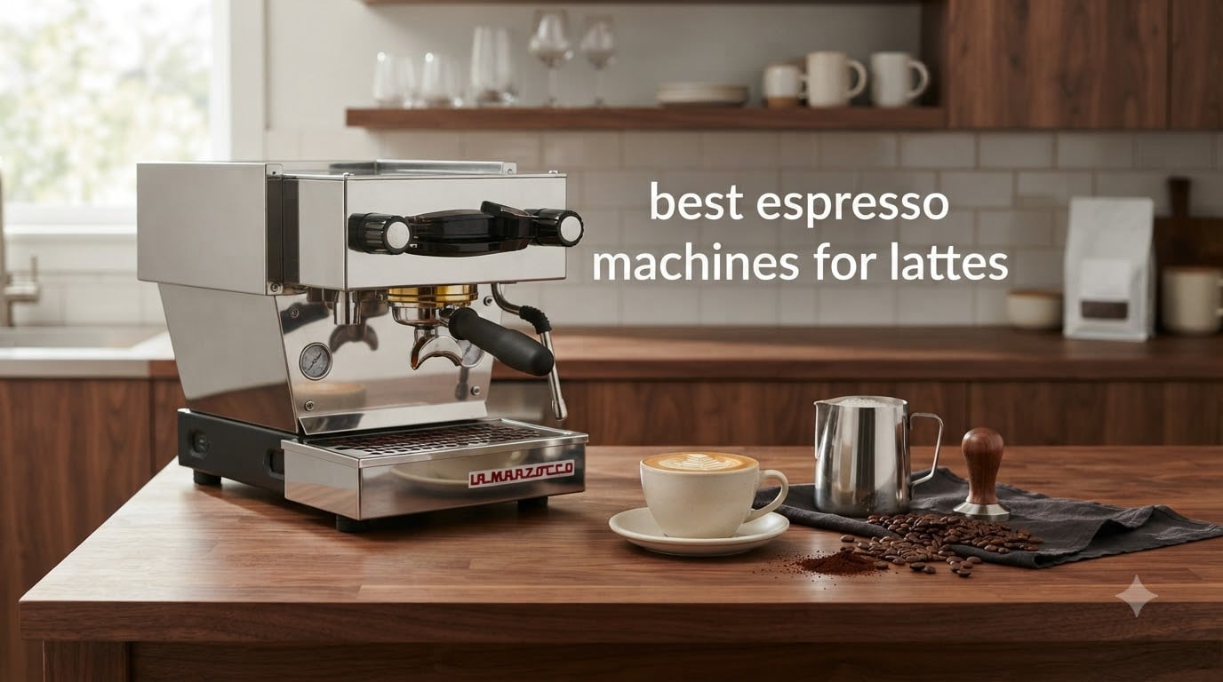 best espresso machines for lattes