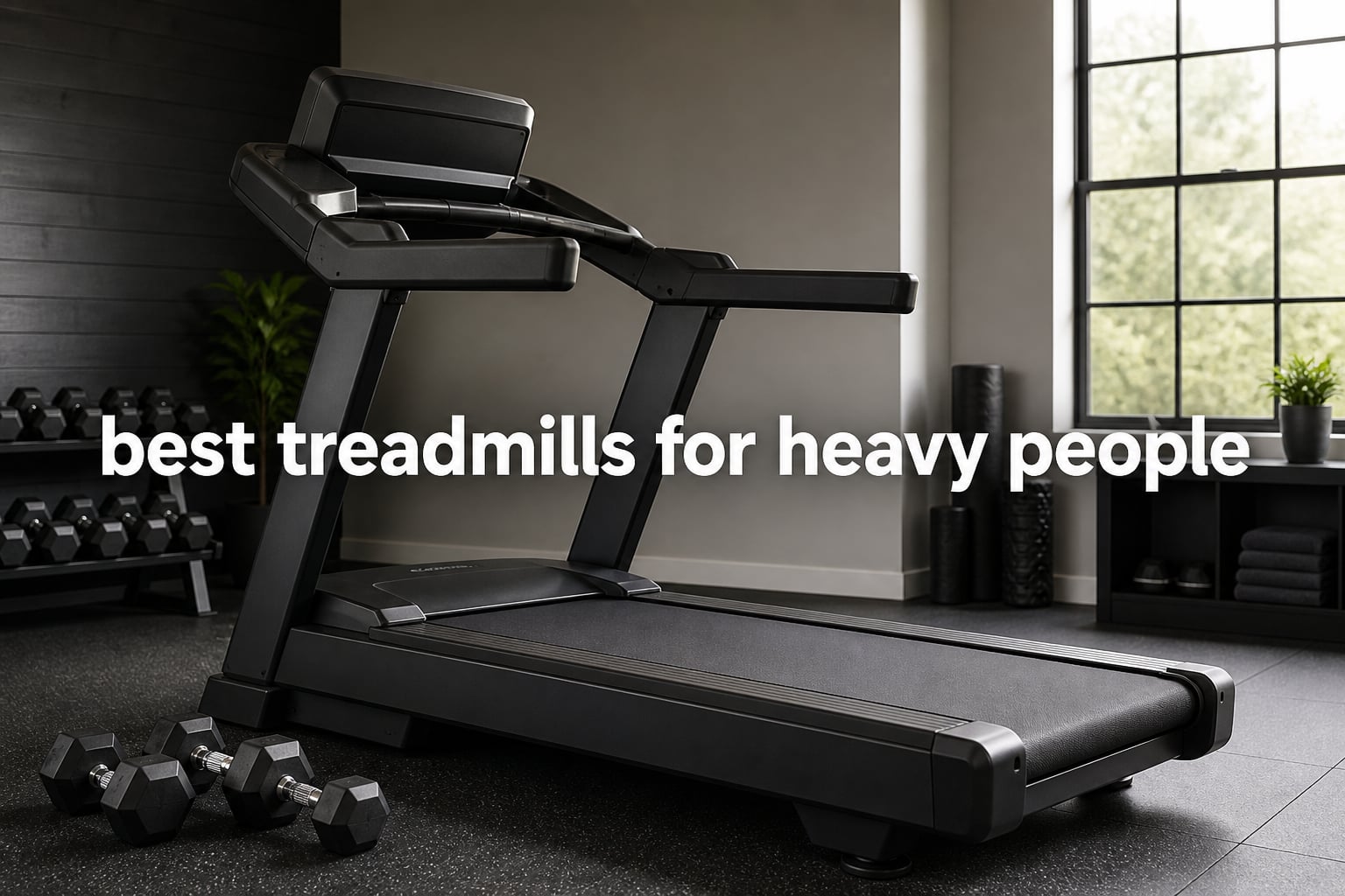 best treadmills for heavy people