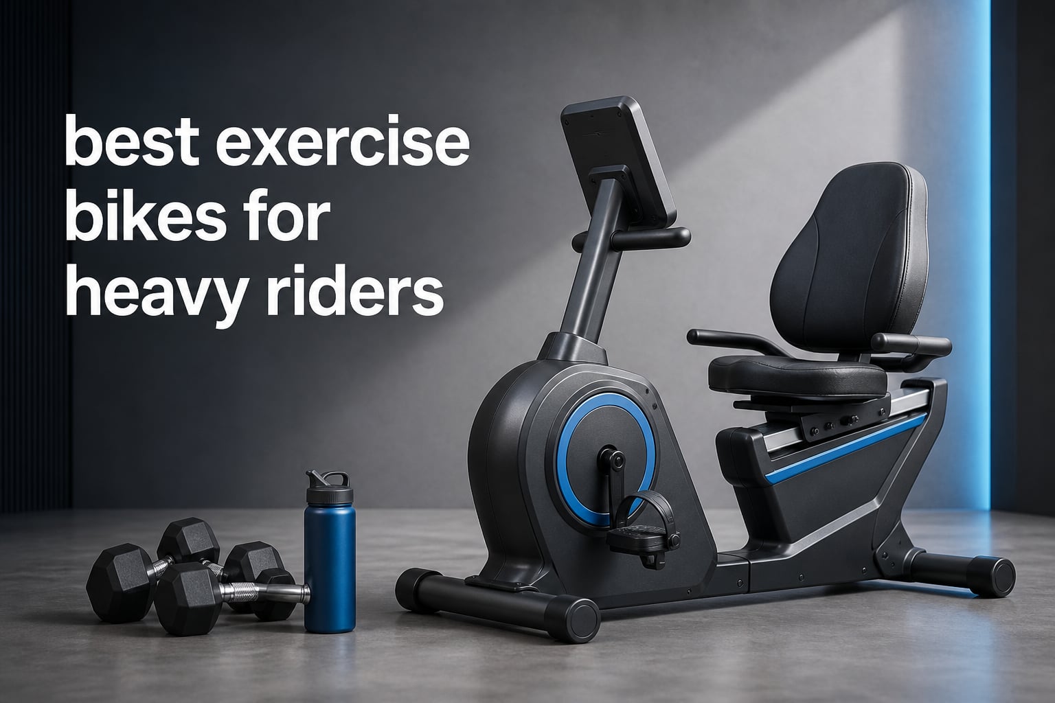 best exercise bikes for heavy riders