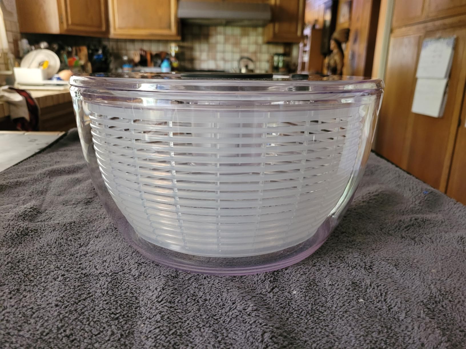 OXO Good Grips 6.22 Qt Salad Spinner, Vegetable Washer with Bowl & Strainer customer photo 1