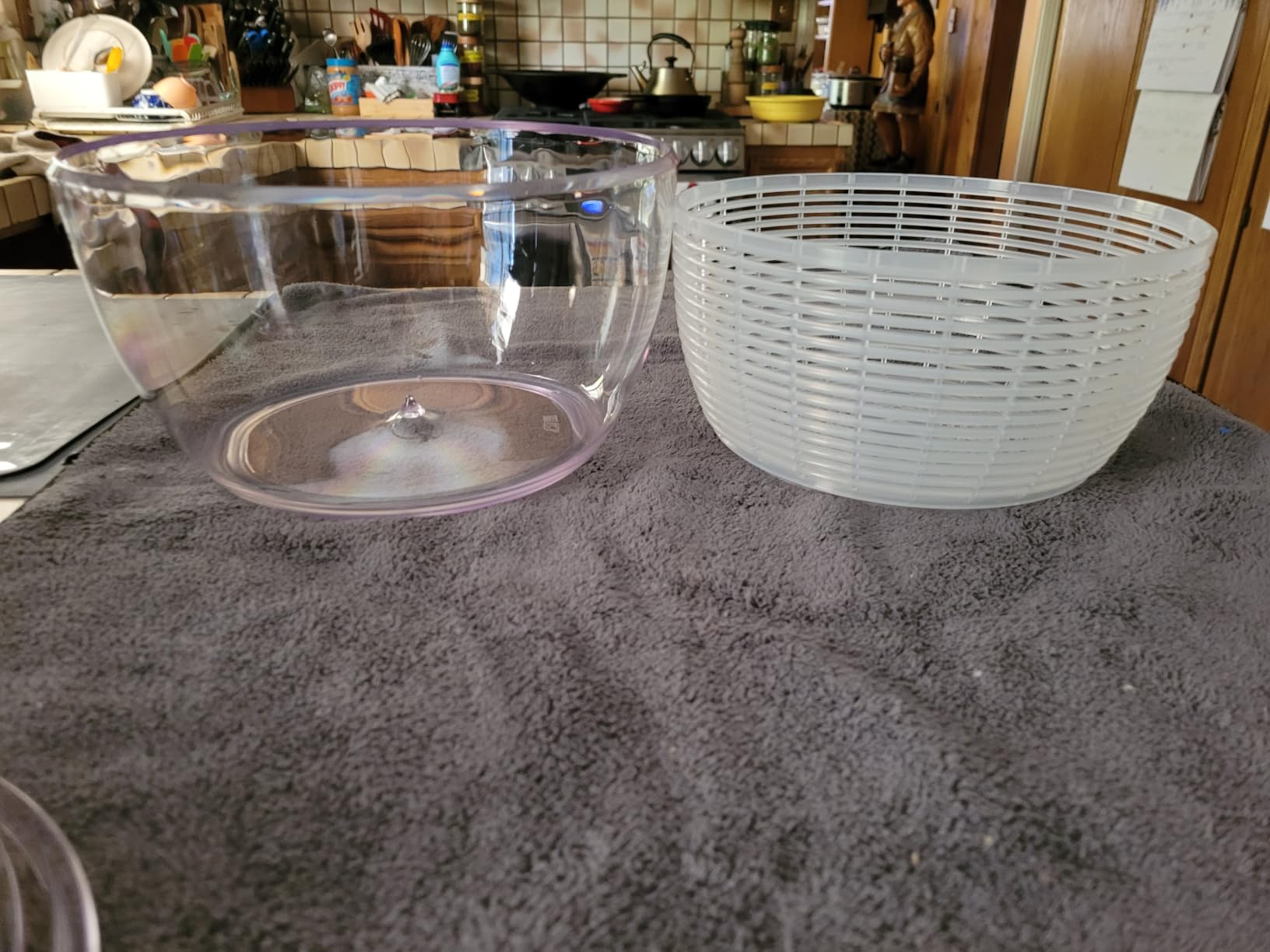 OXO Good Grips 6.22 Qt Salad Spinner, Vegetable Washer with Bowl & Strainer customer photo 2