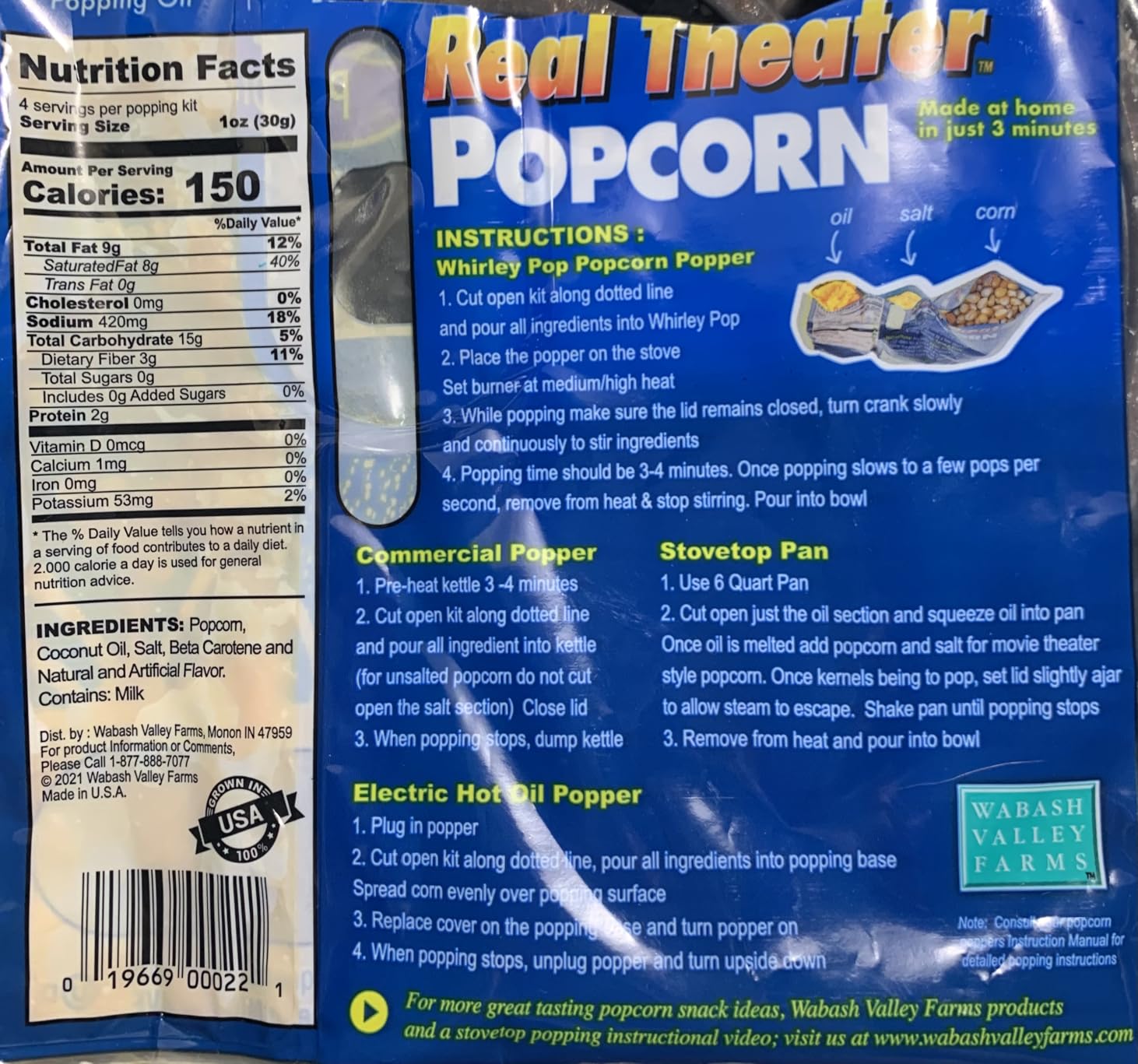 Wabash poppers with kernels (Nylon Gear, Silver) customer photo 1