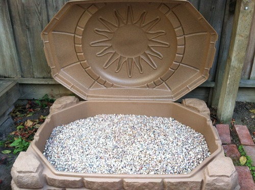 Step2 Natural Playful Sandbox, Kids Activity Sensory Table, Summer Outdoor Toys, Lid Included, For Toddlers 1+ Years Old customer photo 2