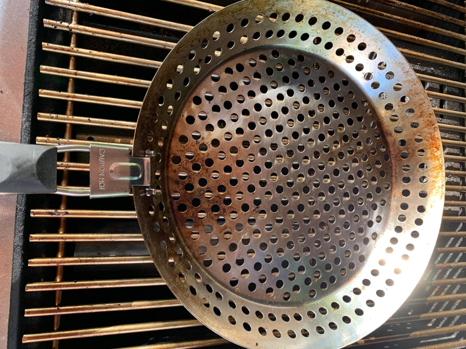 Mr. Bar-B-Q Stainless Steel BBQ Grill Topper Pan Tray customer photo 2