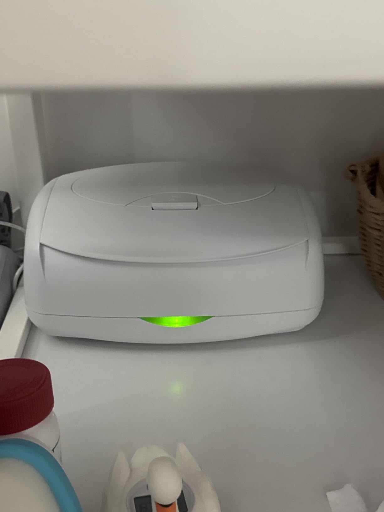 Prince Lionheart Ultimate Wipes Warmer with an Integrated Nightlight |Pop-Up Wipe Access. All Time Worldwide #1 Selling Wipes Warmer. It Comes with an everFRESH Pillow System that Prevent Dry Out. customer photo 1
