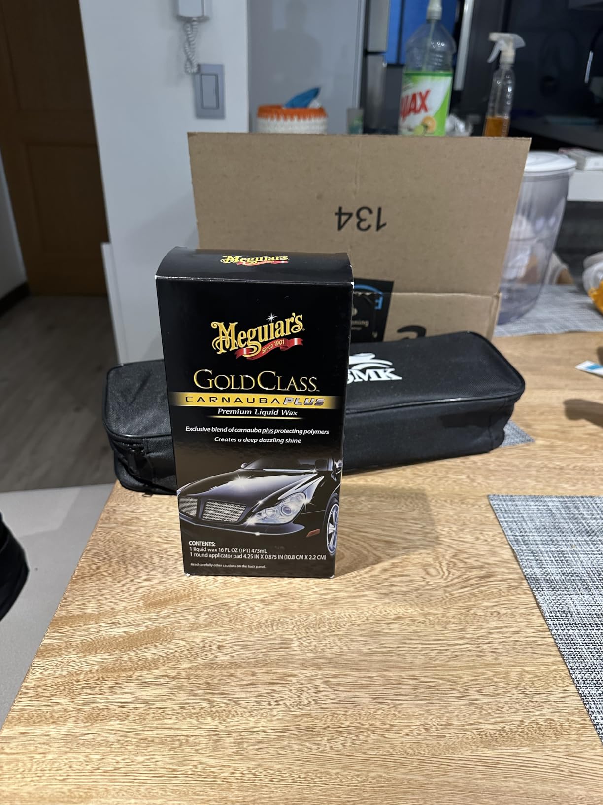 Meguiar's Gold Class Carnauba Plus Premium Liquid Wax Kit, 16 Oz customer photo 1