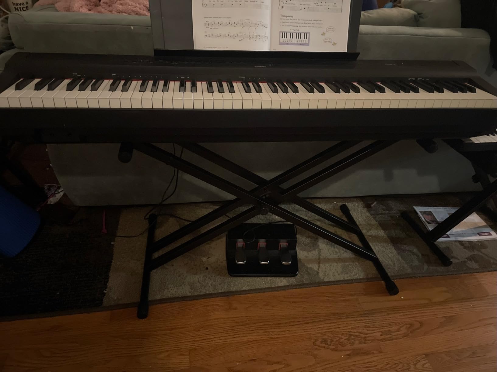 Yamaha OEM PKBX2 Double-Braced Adjustable X-Style Keyboard Stand customer photo 1