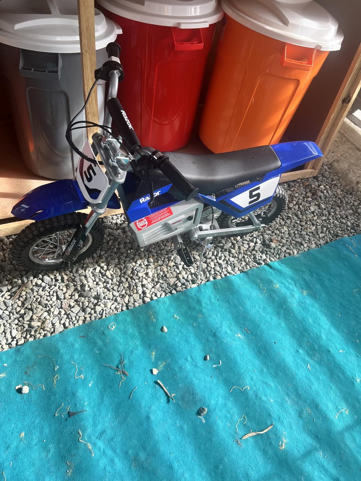 Dirt Rocket MX350 eBike | Electric Motorcycle | Iconic Wheeled Ride-On For Kids Age 8+ | High Torque, Rear Chain Drive | 350W/24V Motor | Up To 14 MPH, 30 Mins; 140 Lbs customer photo 1