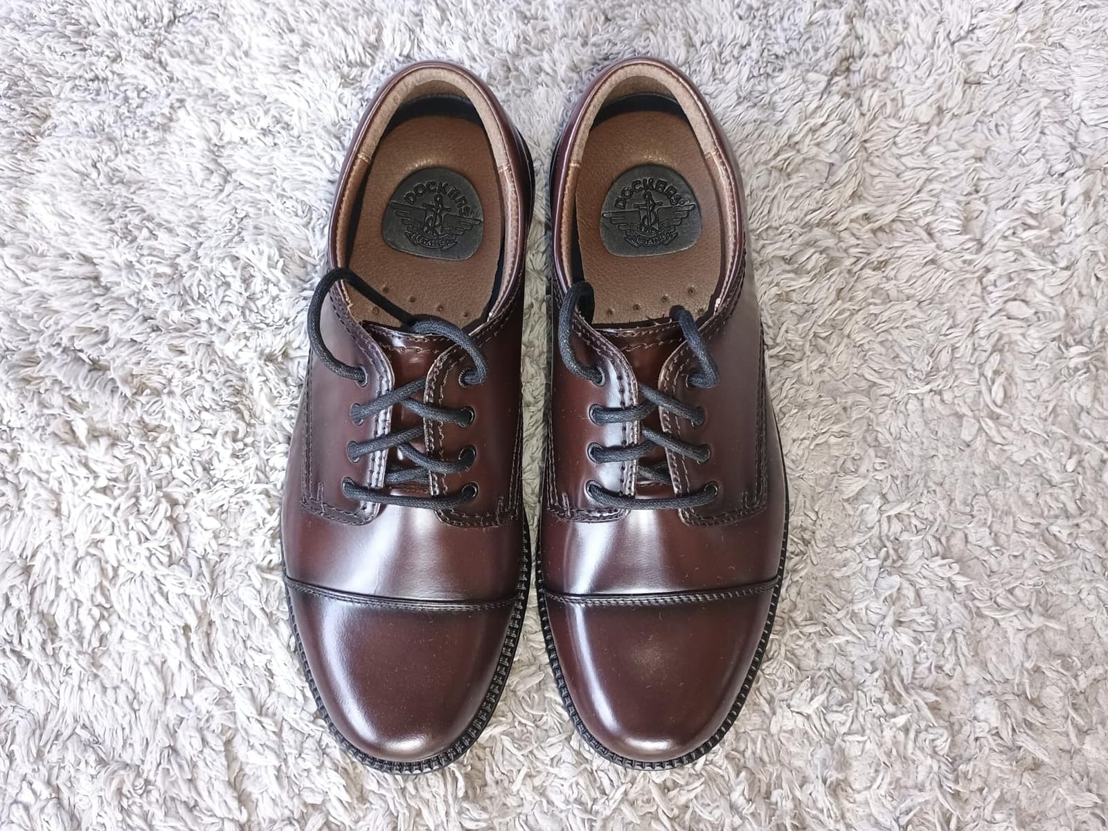 DOCKERS Mens Gordon Cap Toe Dress Oxford Shoe customer photo 1