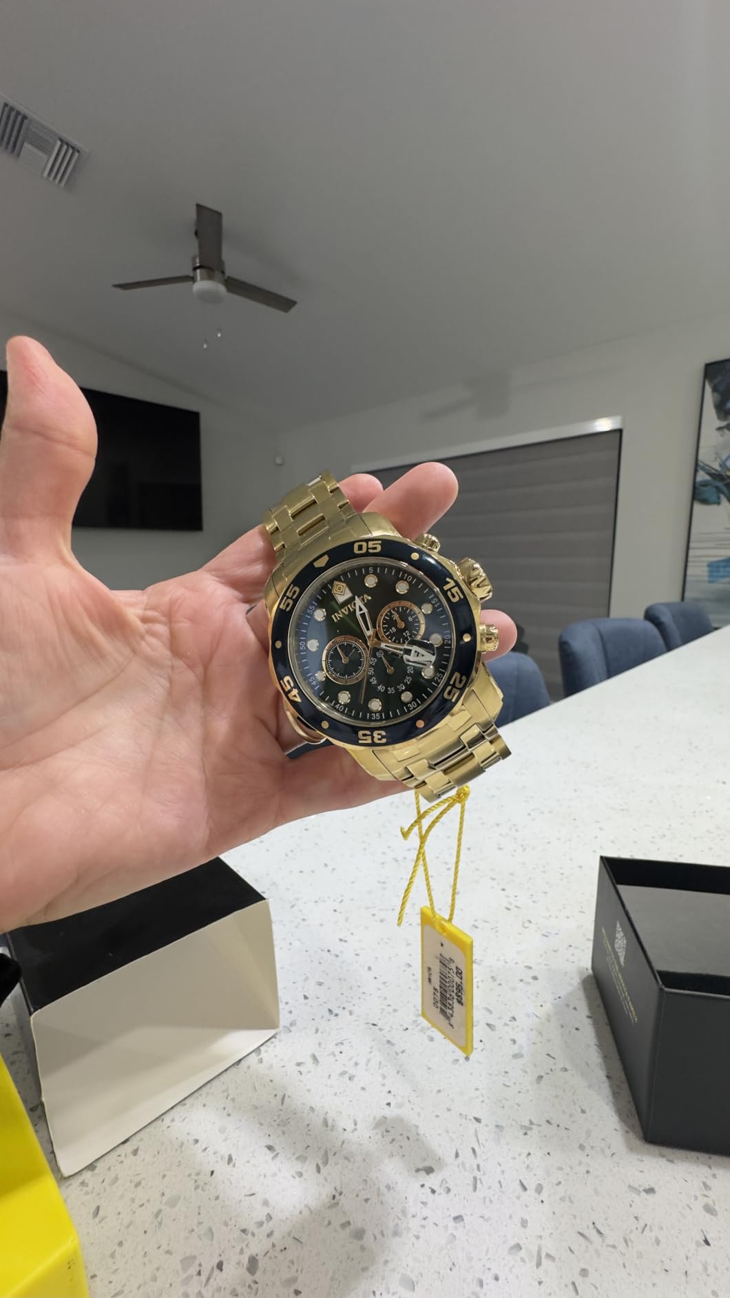 Invicta Men's Pro Diver Collection Chronograph Watch customer photo 1