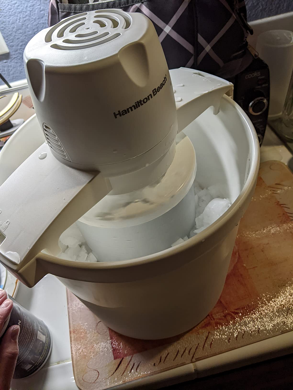 Hamilton Beach Automatic Electric Ice Cream Maker & Frozen Yogurt Machine customer photo 1