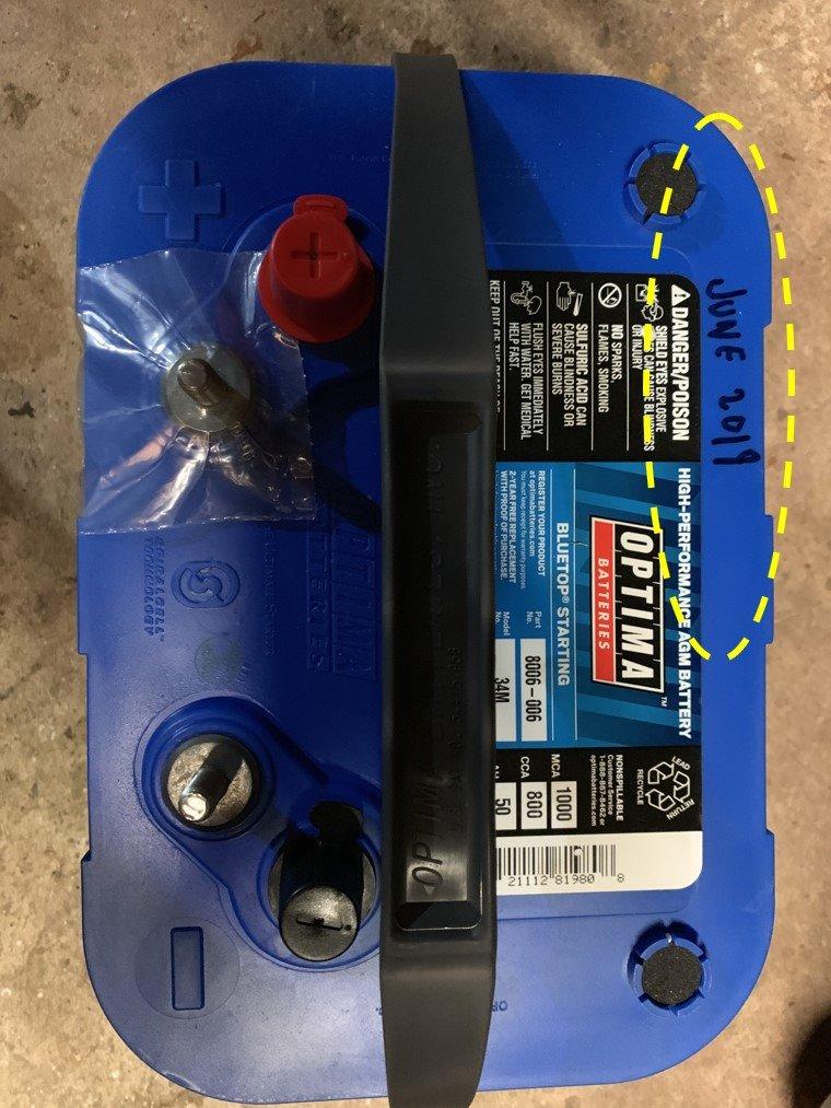 OPTIMA® Batteries High Performance 34M BLUETOP® Sealed AGM Starting Battery customer photo 2