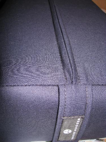 Hugger Mugger Standard Yoga Bolster - Firm, Supportive, Handmade, Durable customer photo 1