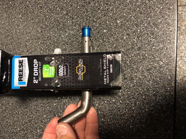 Master Lock Trailer Hitch Pin Stainless Steel Class III/IV Rating 1465DAT customer photo 2