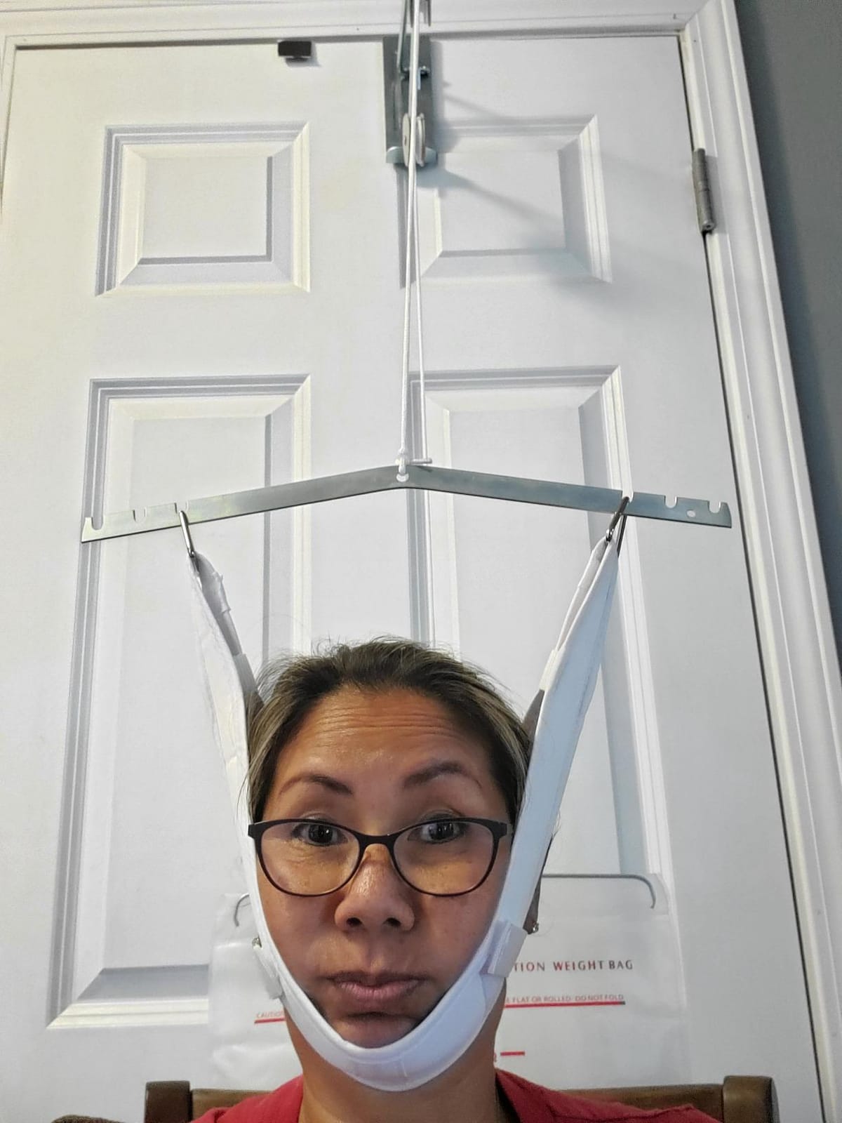 DMI Over the Door Posture Corrector and Cervical Neck Traction Device for Physical Therapy, FSA HSA Eligible Neck Stretcher, Back Stretcher, Neck Pain, Migraine Relief, Back Pain or Arthritis customer photo 1