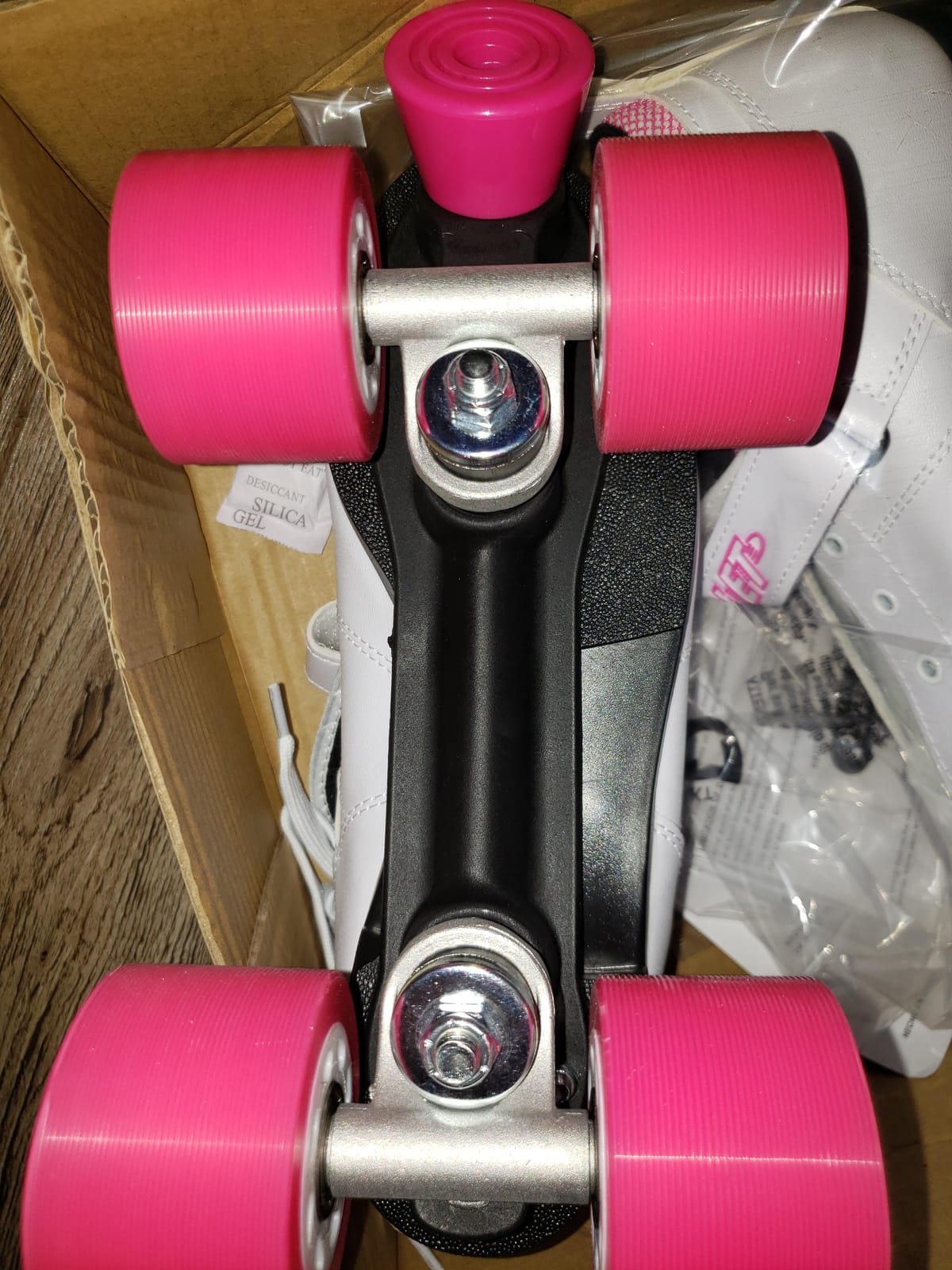 Chicago Skates Bullet Speed Roller Skates – Adjustable Quad Roller Skates Women Men, Durable Skates, Top Performance with Front Stopper, 62mm Urethane Wheels, Low-Cut Ankle Boot, Indoor Outdoor Toys customer photo 1