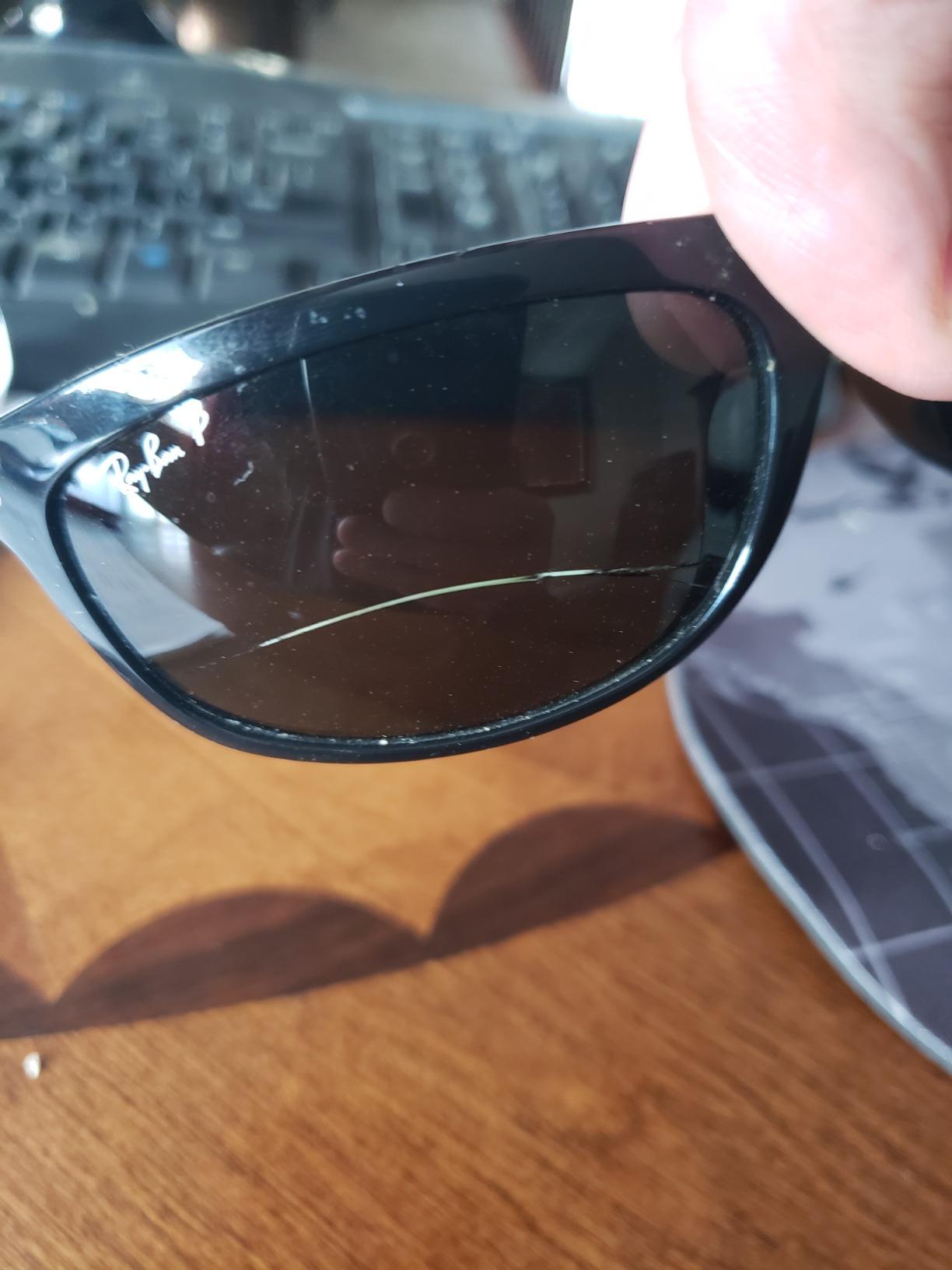 Ray-Ban mens Rb4089 Balorama Rectangular Sunglasses customer photo 1