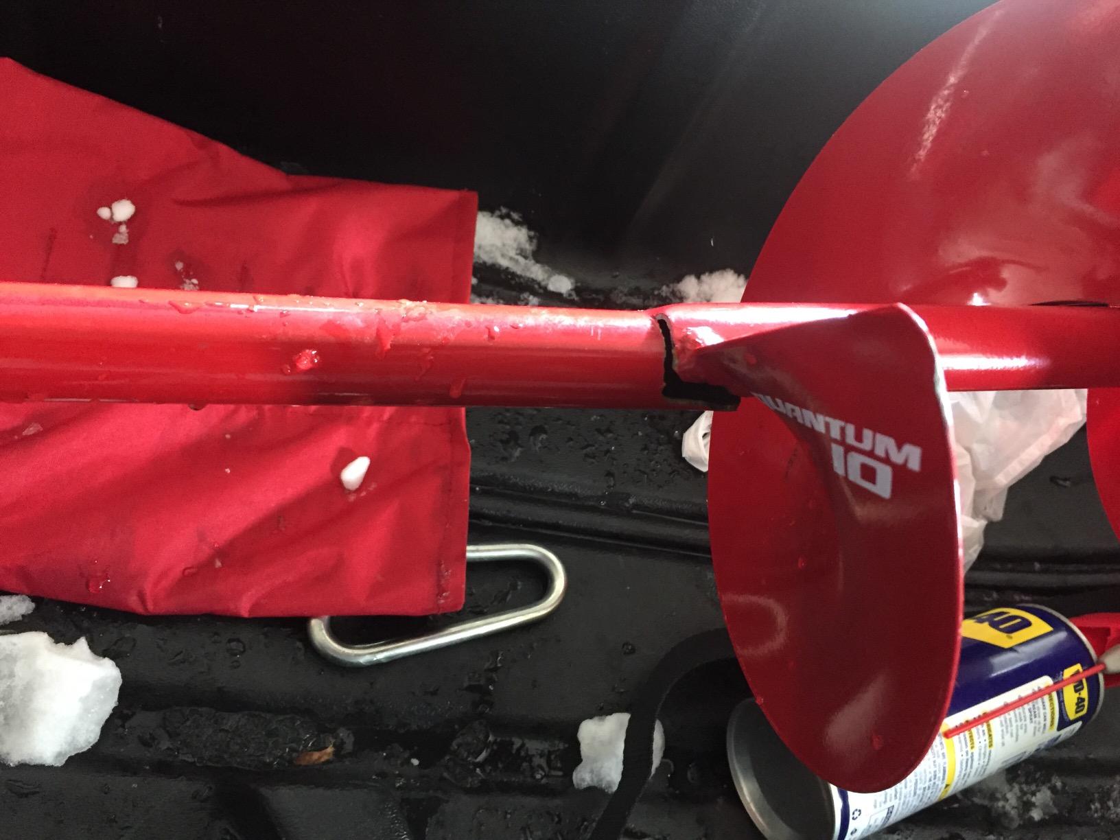 Eskimo Quantum Ice Fishing Auger Bit customer photo 2