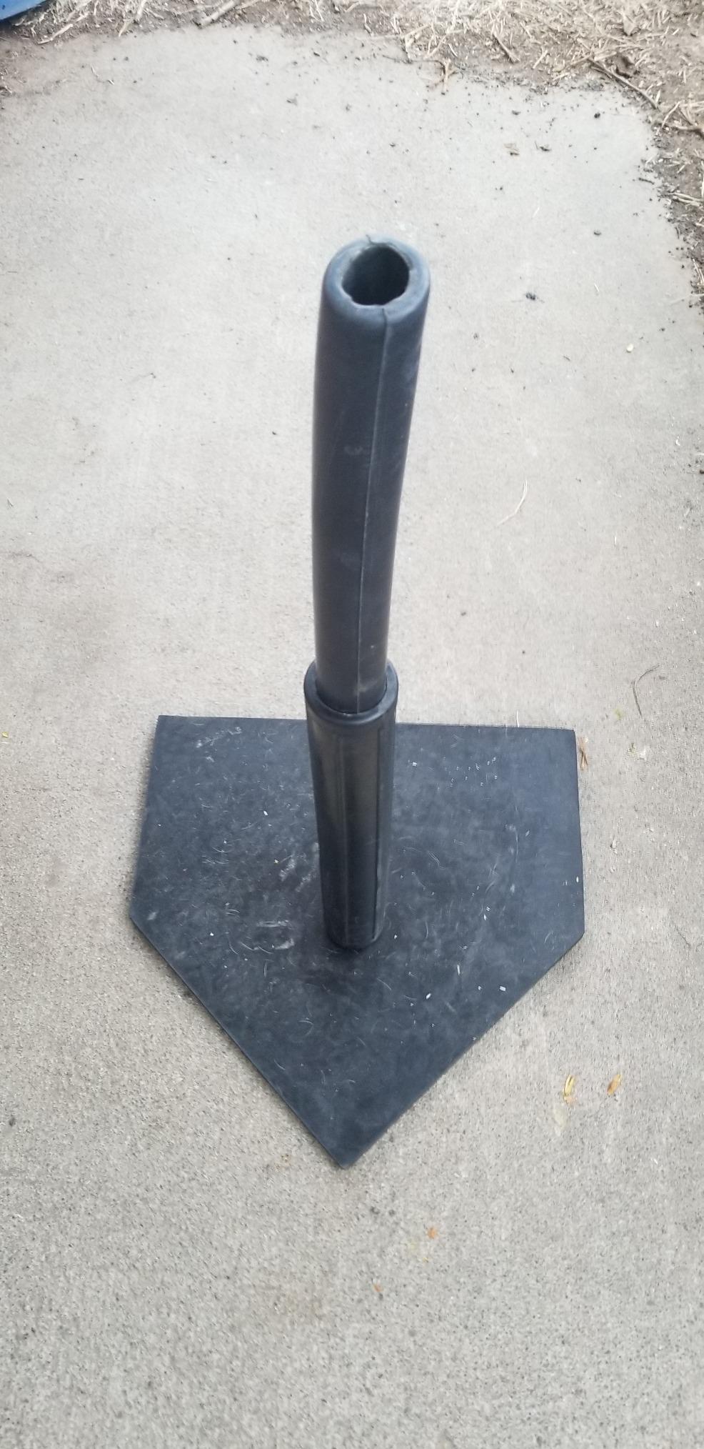Champion Sports Deluxe Batting Tee – Adjustable Rubber Baseball & Softball Tee on Home Plate, Multiple Styles customer photo 1