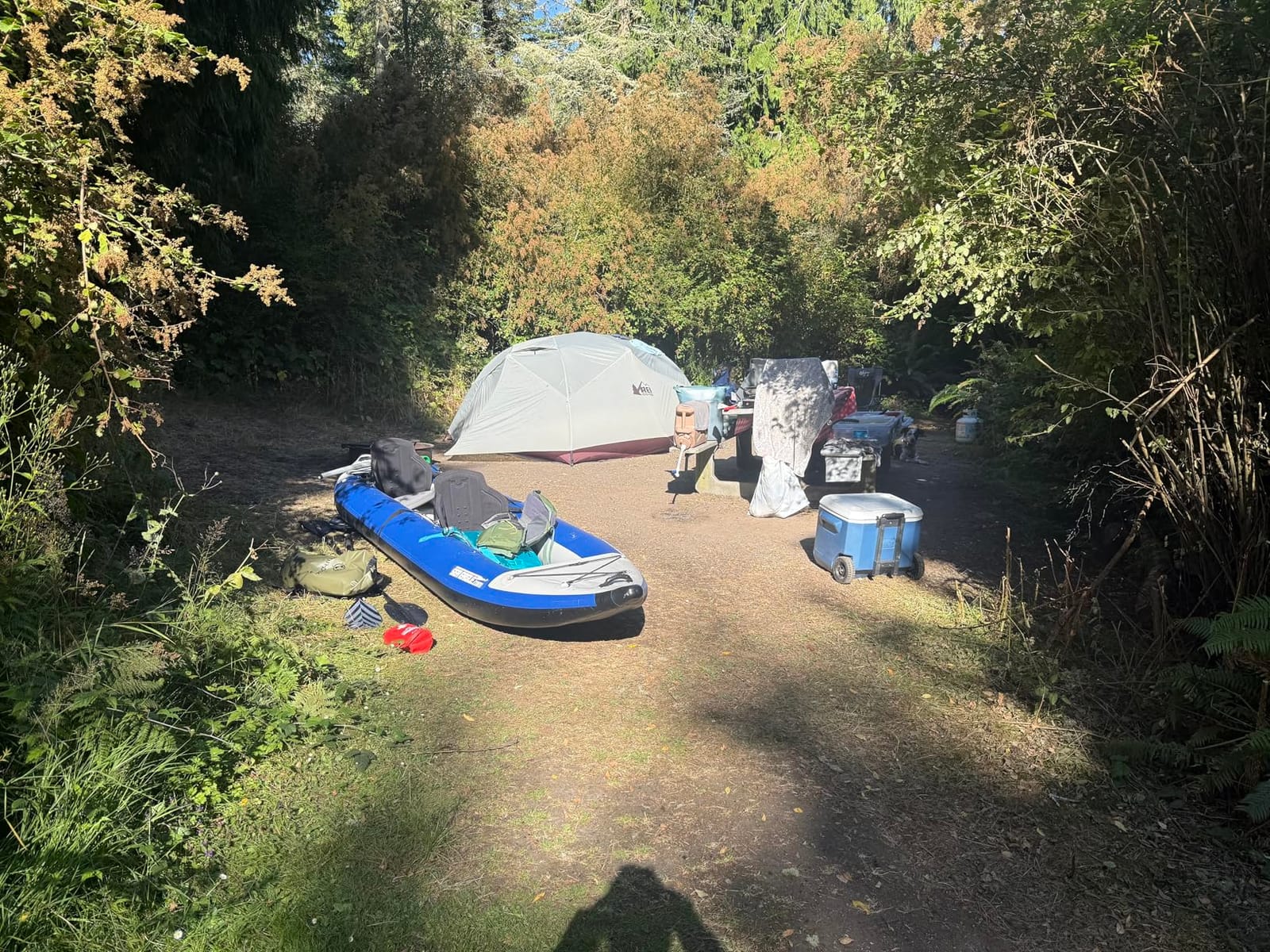 Sea Eagle 420X Explorer Inflatable Kayak- Fishing, Touring, Camping, Exploring &White Watering-Self Bailing, Removable Skeg, Drop Stitch Floor customer photo 1