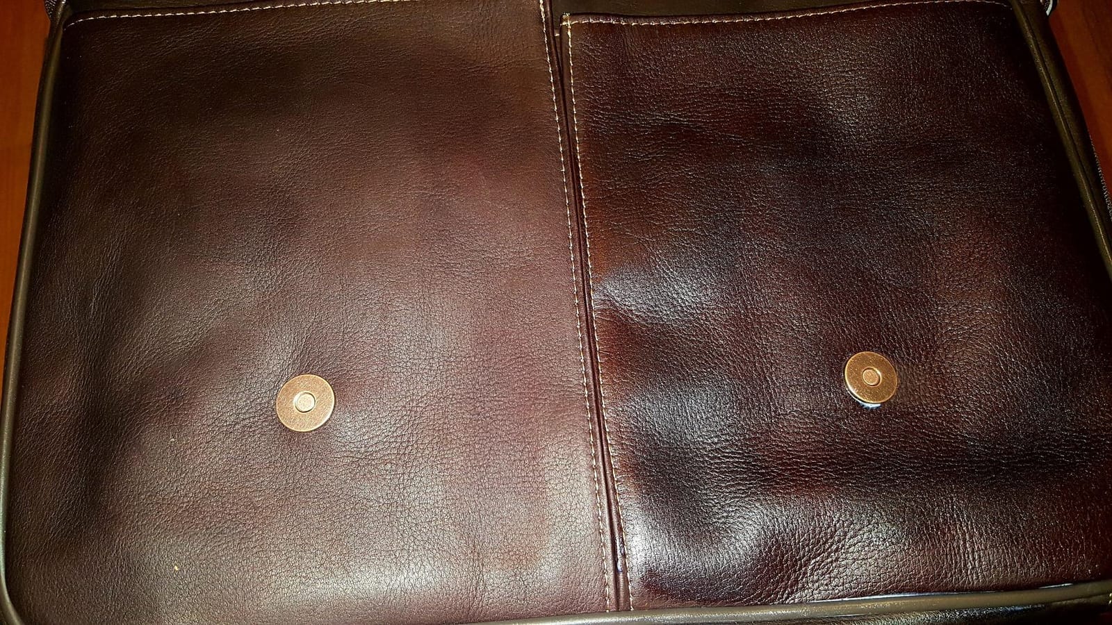 Kenneth Cole REACTION Colombian Leather Slim Single Compartment customer photo 1