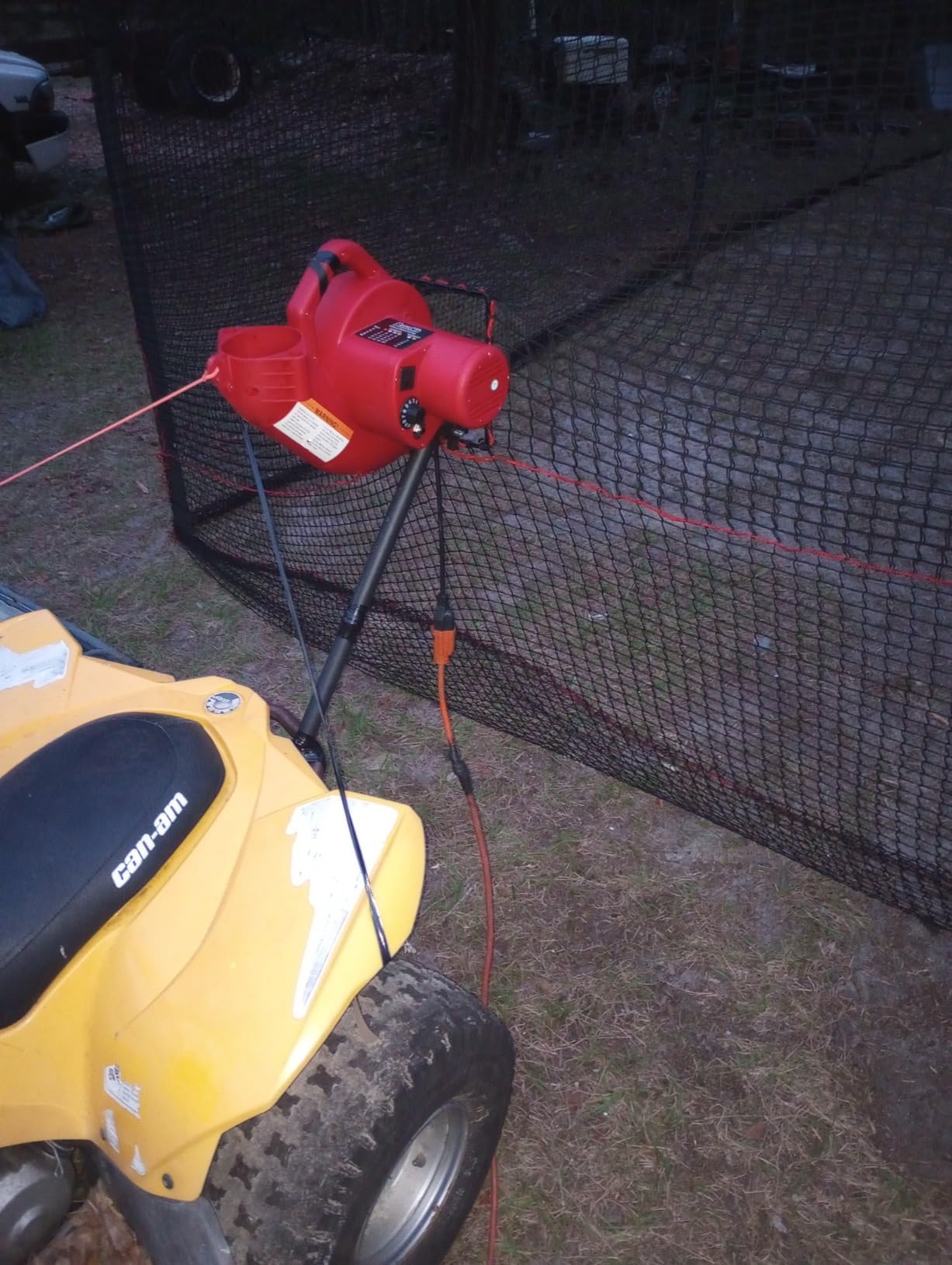 Heater Sports Base Hit Adjustable Real Baseball Pitching Machine – 45 MPH Pitching Speed, Includes Automatic Ball Feeder | Perfect for Hitting and Fielding Training for All Skill Levels customer photo 2