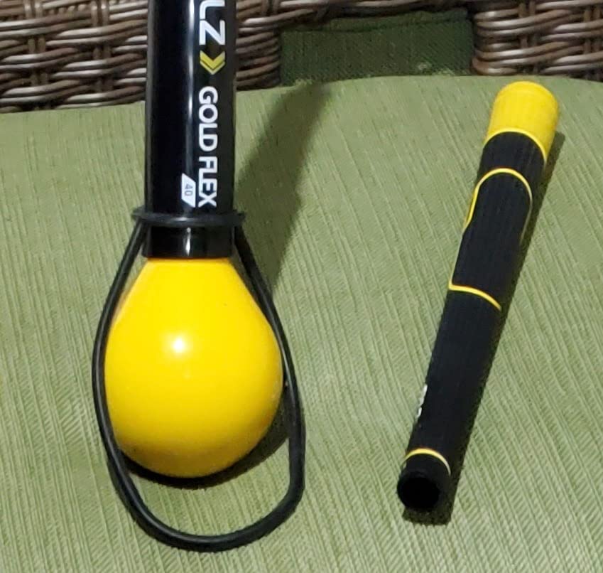 SKLZ Golf Swing Trainer and Warm Up Tool- Essential Golf Accessories for Golfers, Increase Swing Speed, Distance, Balance and Grip Strength customer photo 1