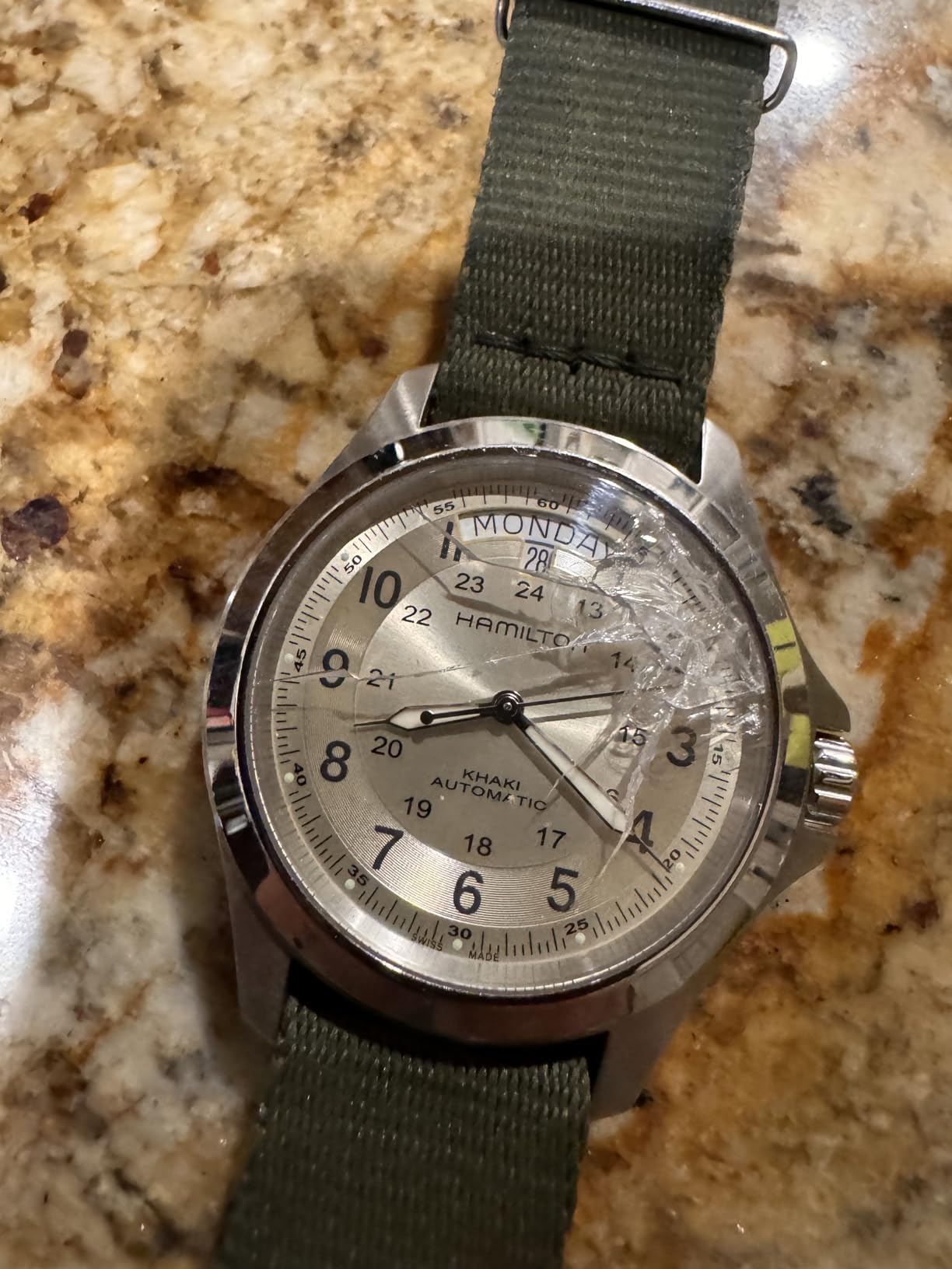 Hamilton Khaki Field King Automatic Men's Watch, 40mm Stainless Steel Case customer photo 2