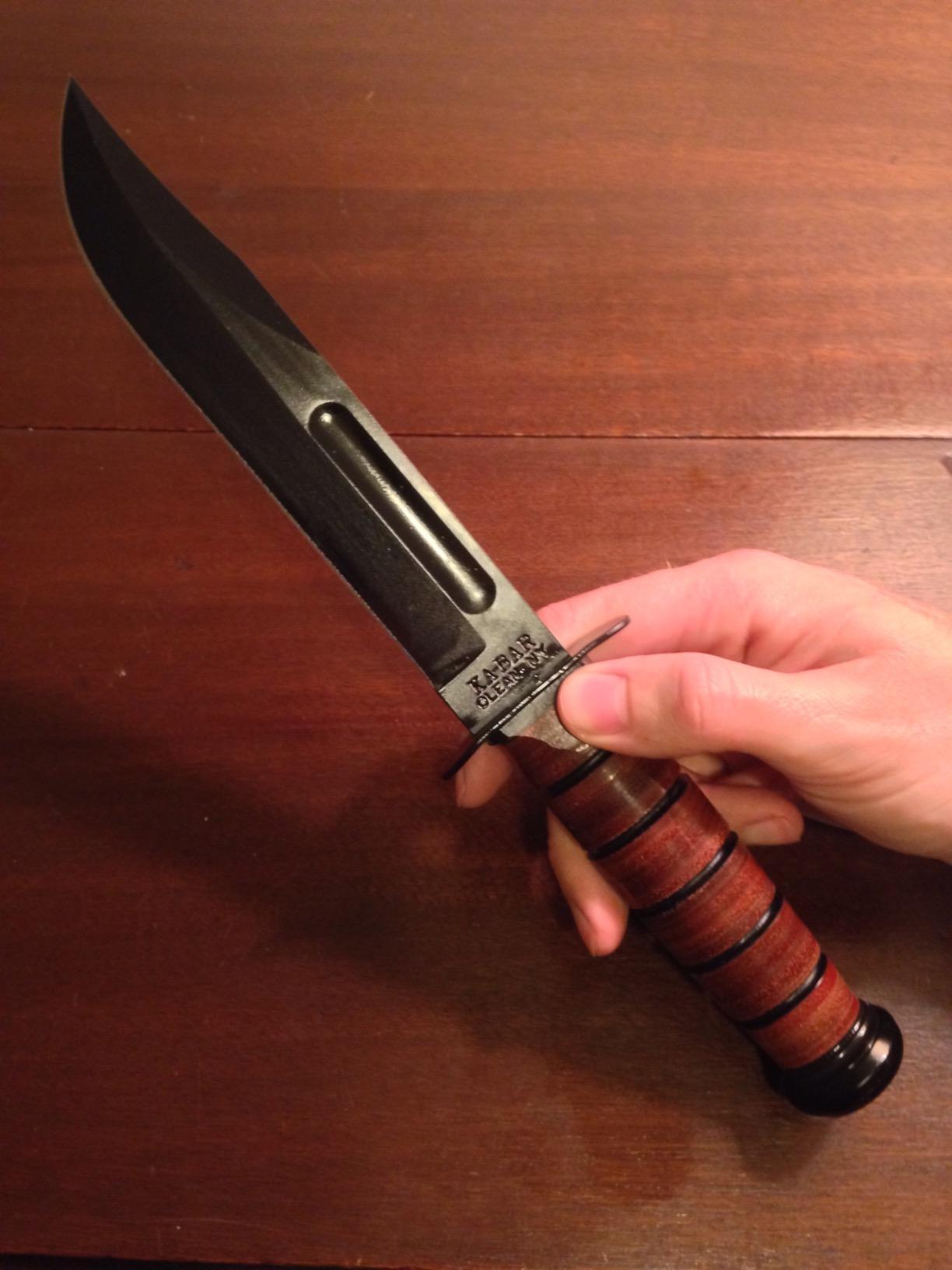 KA-BAR Full Size US Marine Corps Fighting Knife, Straight customer photo 1