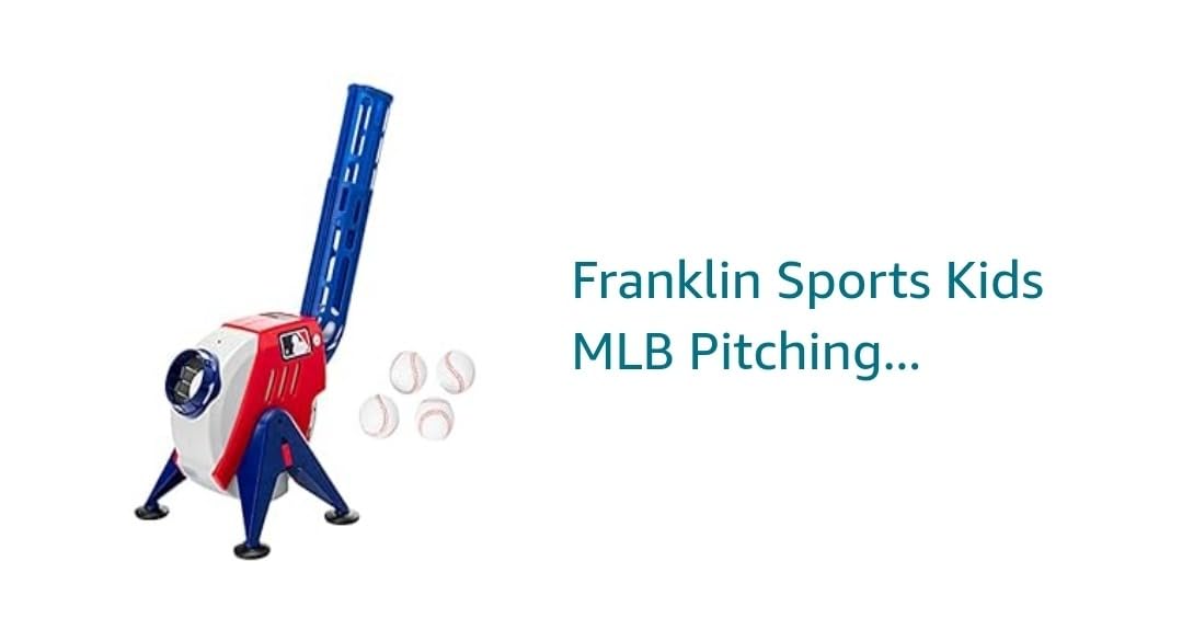 Franklin Sports MLB Power Pitcher Pitching Machine customer photo 1
