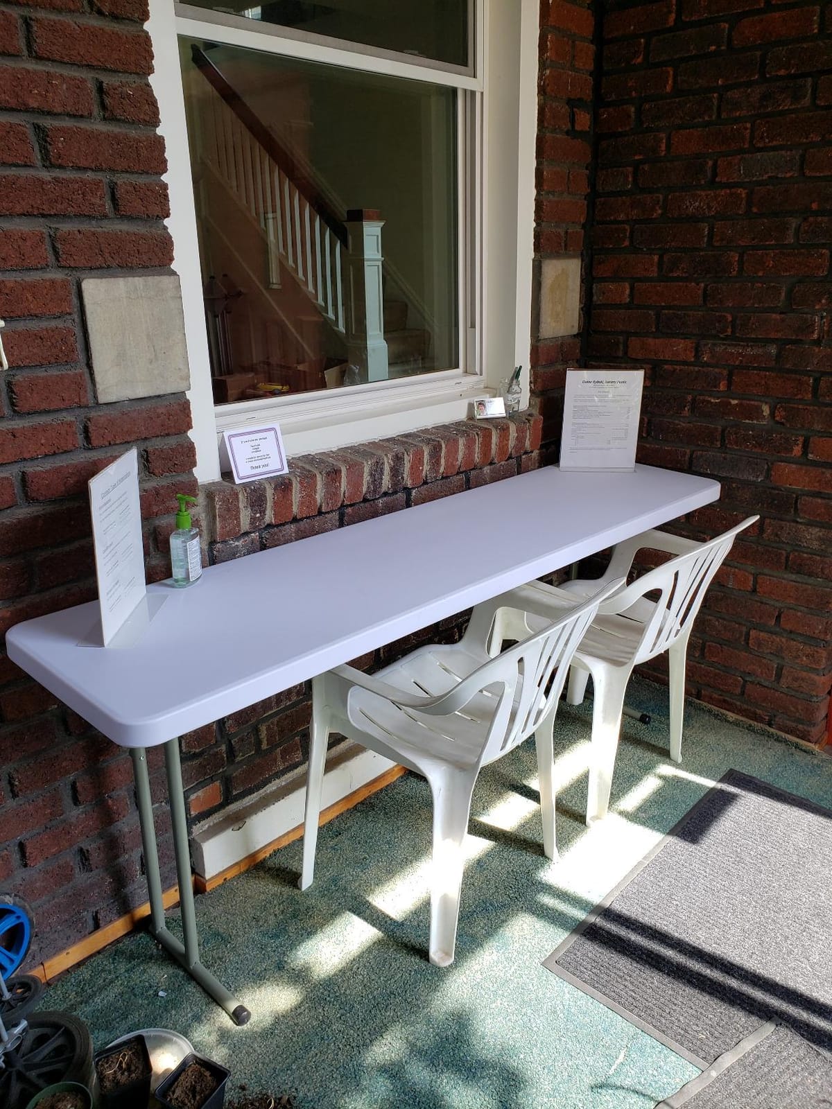 Flash Furniture 6-Foot Granite White Training Table customer photo 2