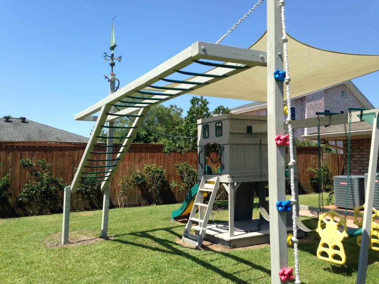 Swing-N-Slide WS 4564 Metal Monkey Bars with Six 21.5